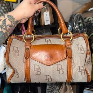 Dooney & Bourke Canvas Satchel